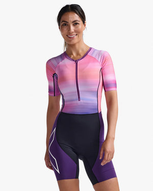 2xu Women's Aero Sleeved Trisuit - Arvada Triathlon Company