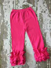 Light Pink Leggings with Ruffles – Little Mac Boutique