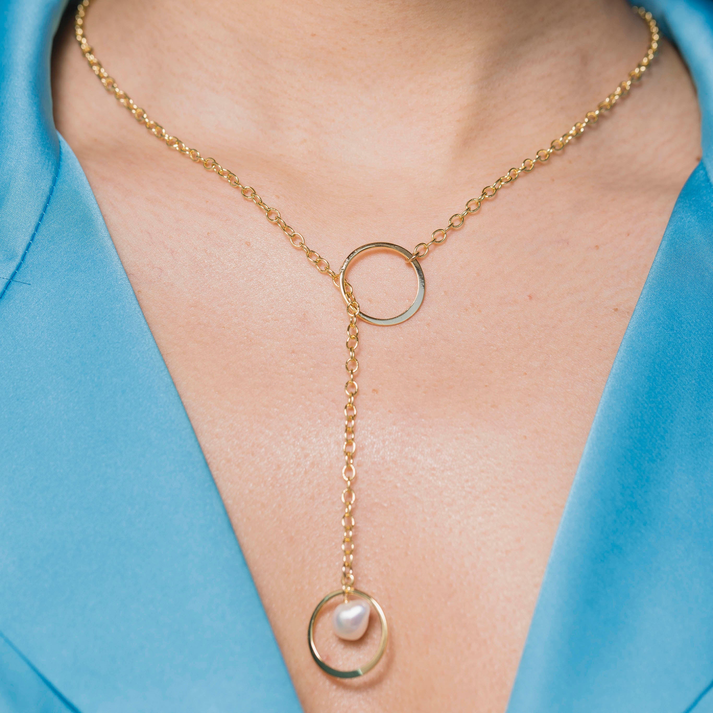 Picture of The Girona Lariat Necklace