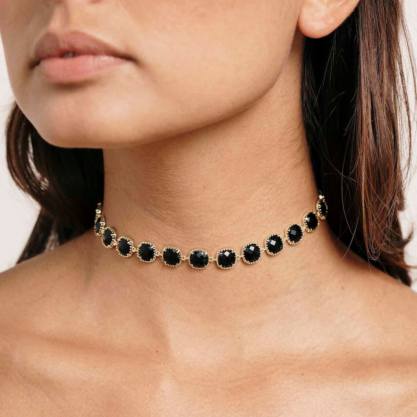 Picture of The Andorra Choker in Black