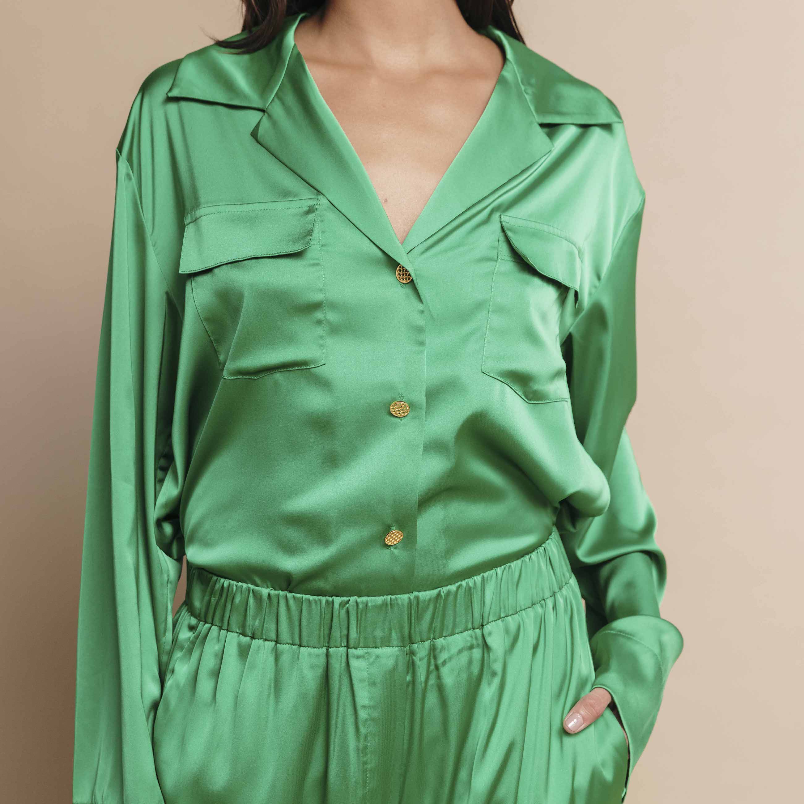 Picture of The Jet Set Top in Emerald