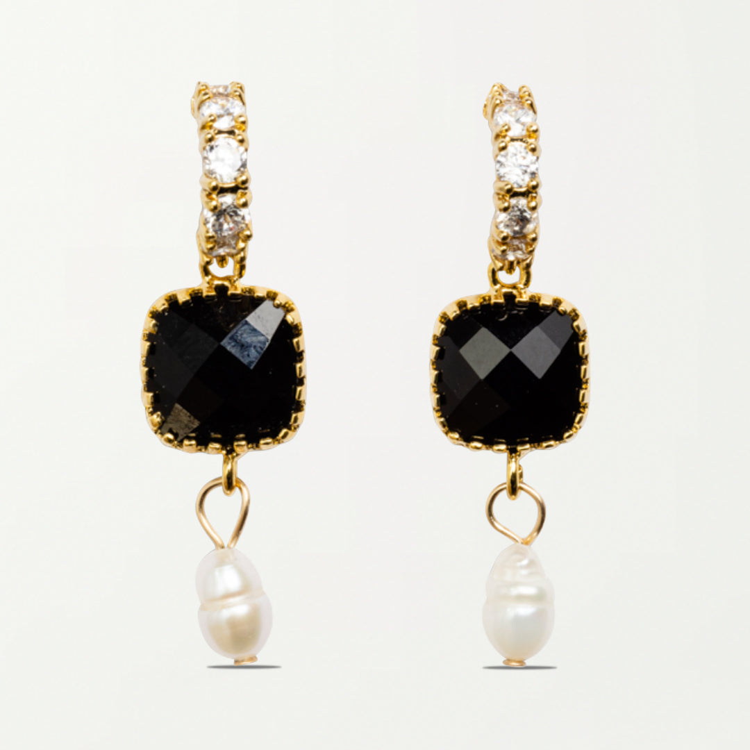 Picture of The Alicante Earrings in Black