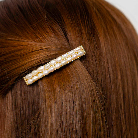 Picture of The Pearl Hair Barrette - Medium