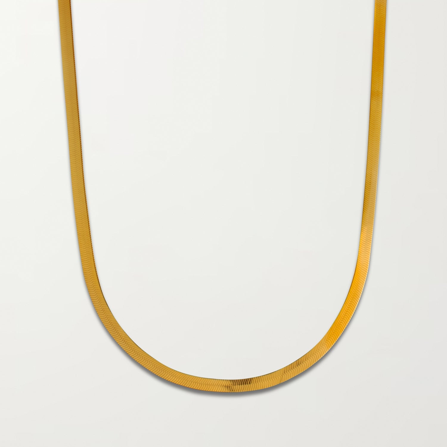 Picture of The Thick Herringbone Chain Necklace