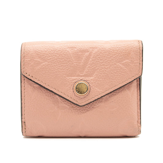 LOUIS VUITTON Vernis Victorine Compact Wallet Rose Ballerine - MyDesignerly