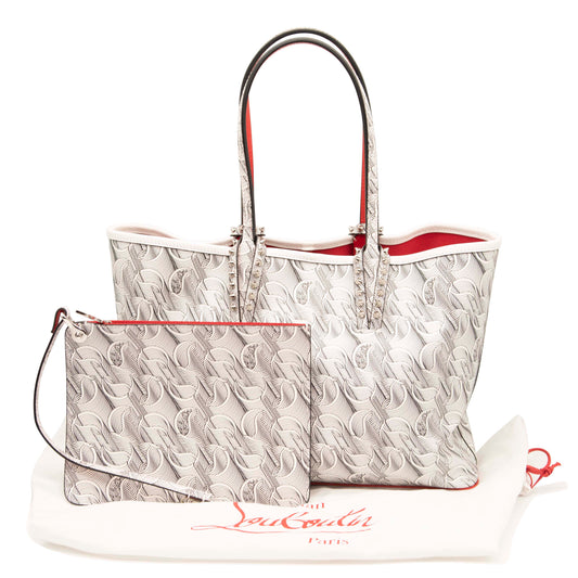 Christian Louboutin Frangibus Medium Striped Patchwork Tote Bag