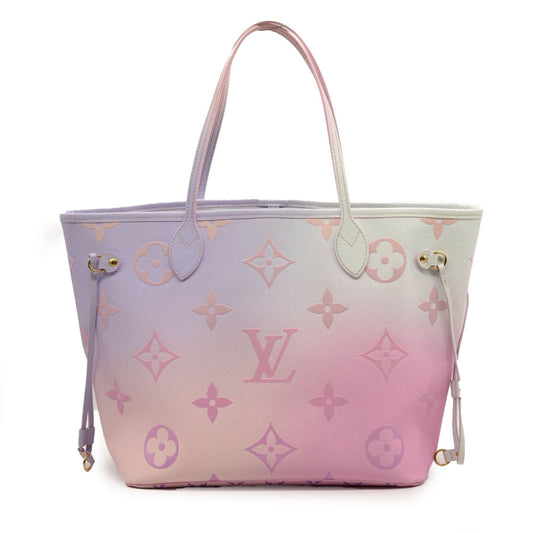 Louis Vuitton Sunrise Pastel Spring in the city Neverfull MM