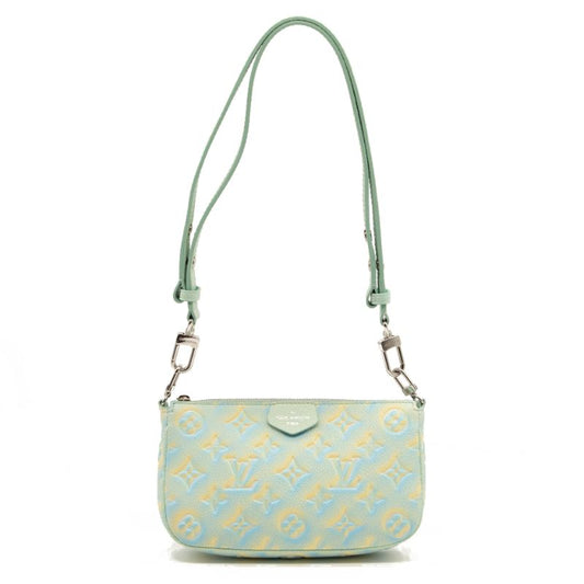 Louis Vuitton Light Pink Monogram Empreinte Leather Summer Stardust Multi-Accessories  Pochette Bag - Yoogi's Closet