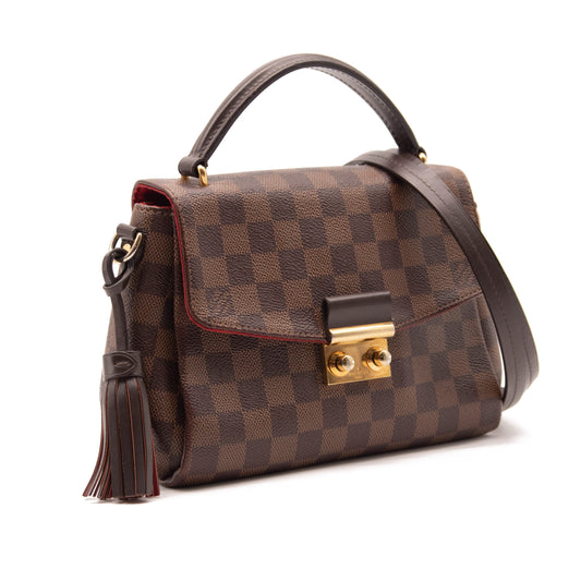 Louis Vuitton Speedy Bandouliere 25 Brown Damier Ebene Canvas Cross Bo -  MyDesignerly