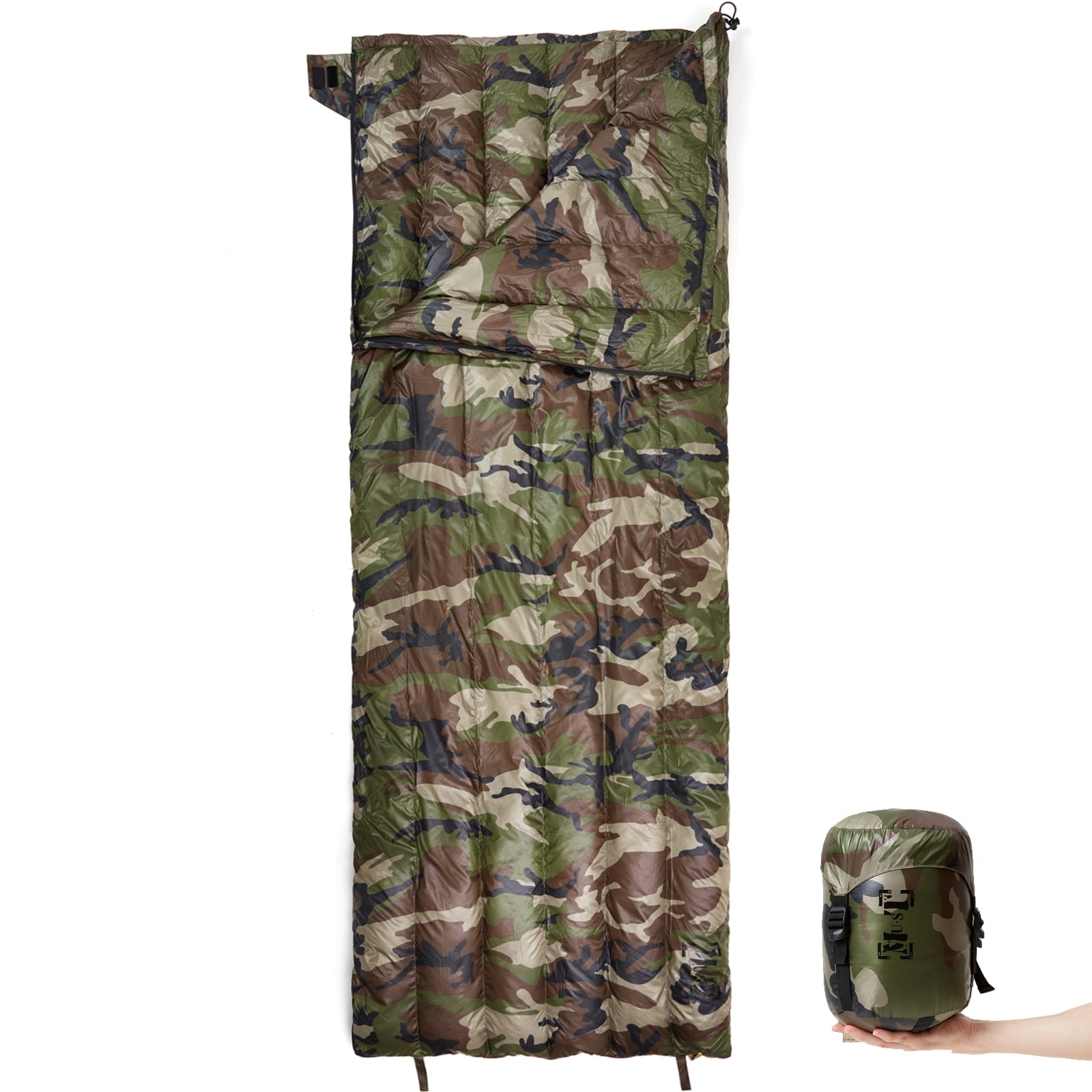 Ultralight Down Sleeping Bag3 Seasons Compact Portable Waterproof