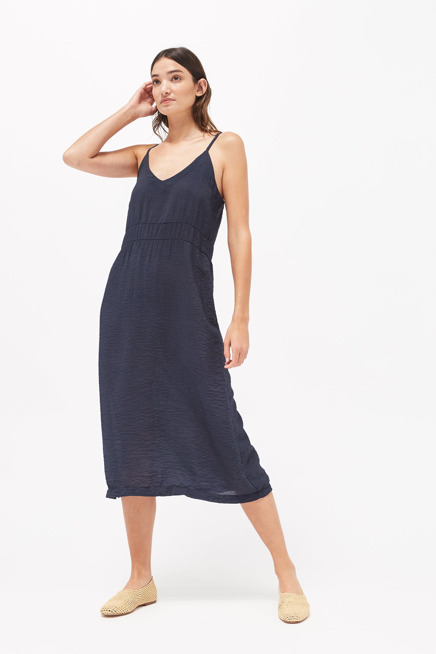 lacausa alma slip dress