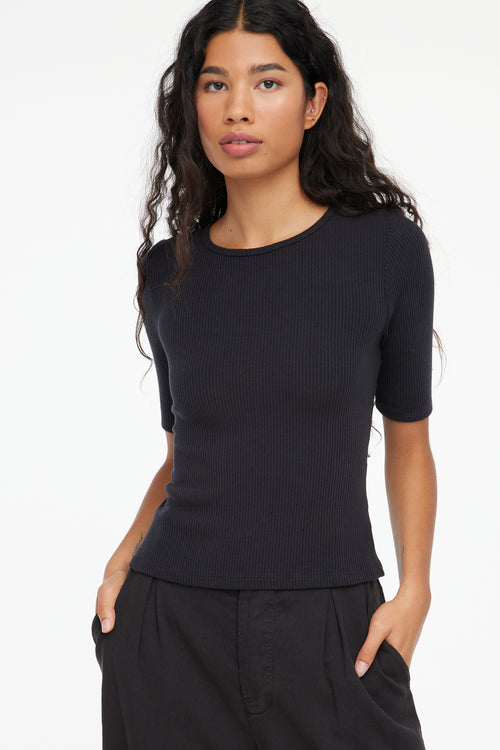 Sweater Rib Turtleneck - LACAUSA