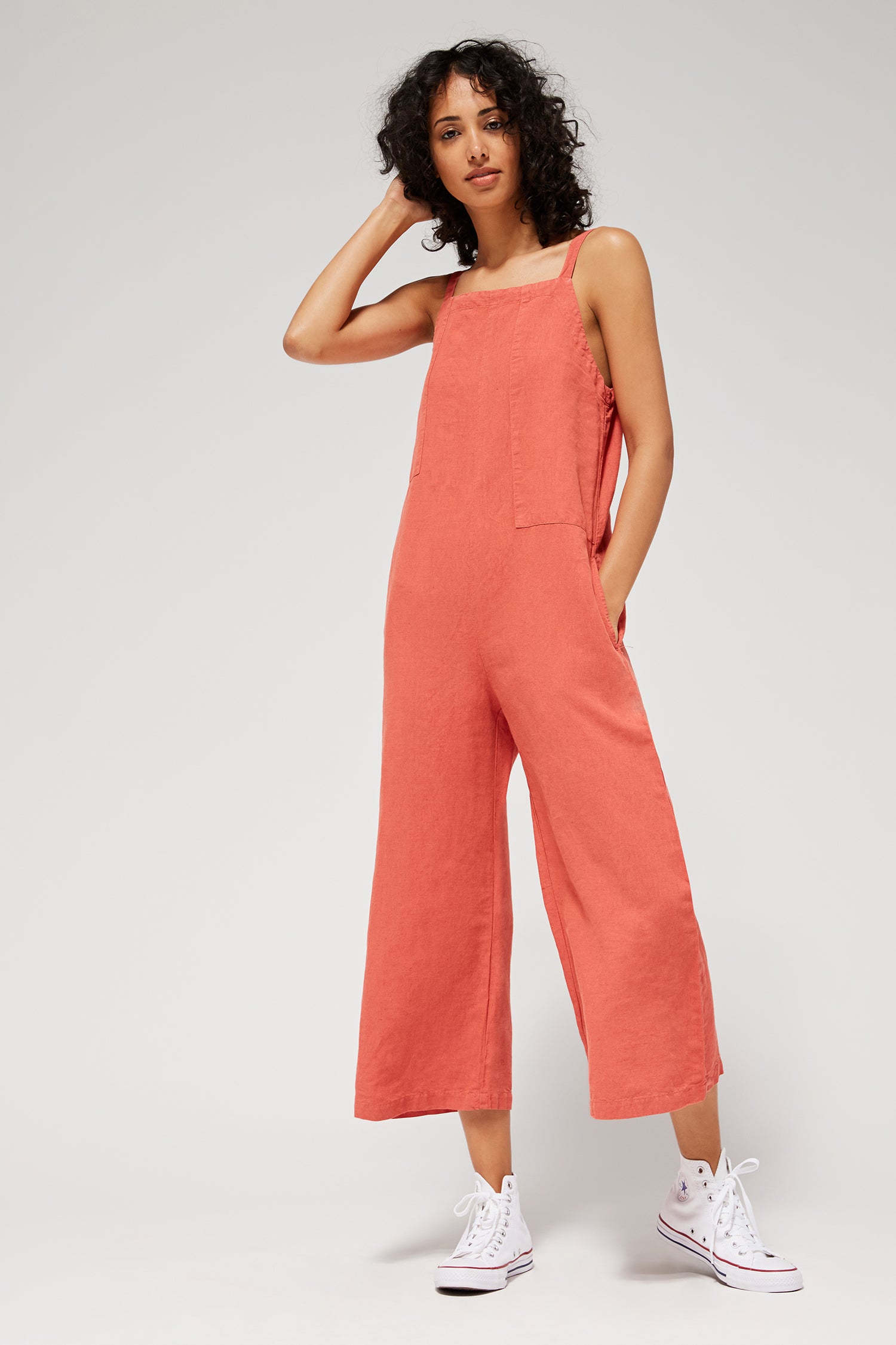 long sleeve cut out jumpsuit