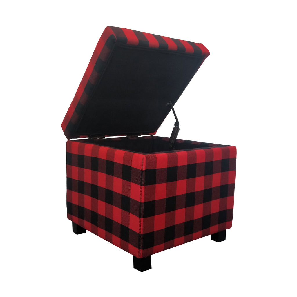 Buffalo Check Highland Ottoman With Storage Sku Bo1316txbr Buffal Hui Home