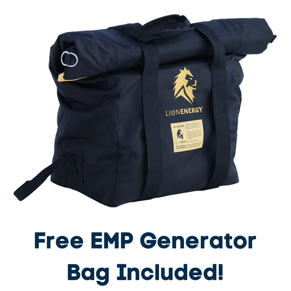Free Lion Energy EMP Bag Included