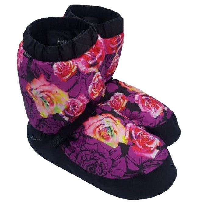 bloch floral warm up booties