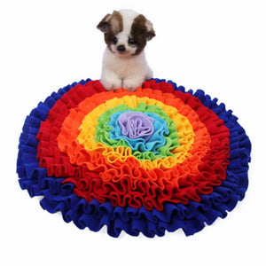 Pet Dog Training Sniffing Pad  Dog Puzzle Toys - petwom