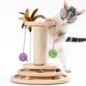 Cat Scratcher Pole Cat Toy - petwom - Cat Poles