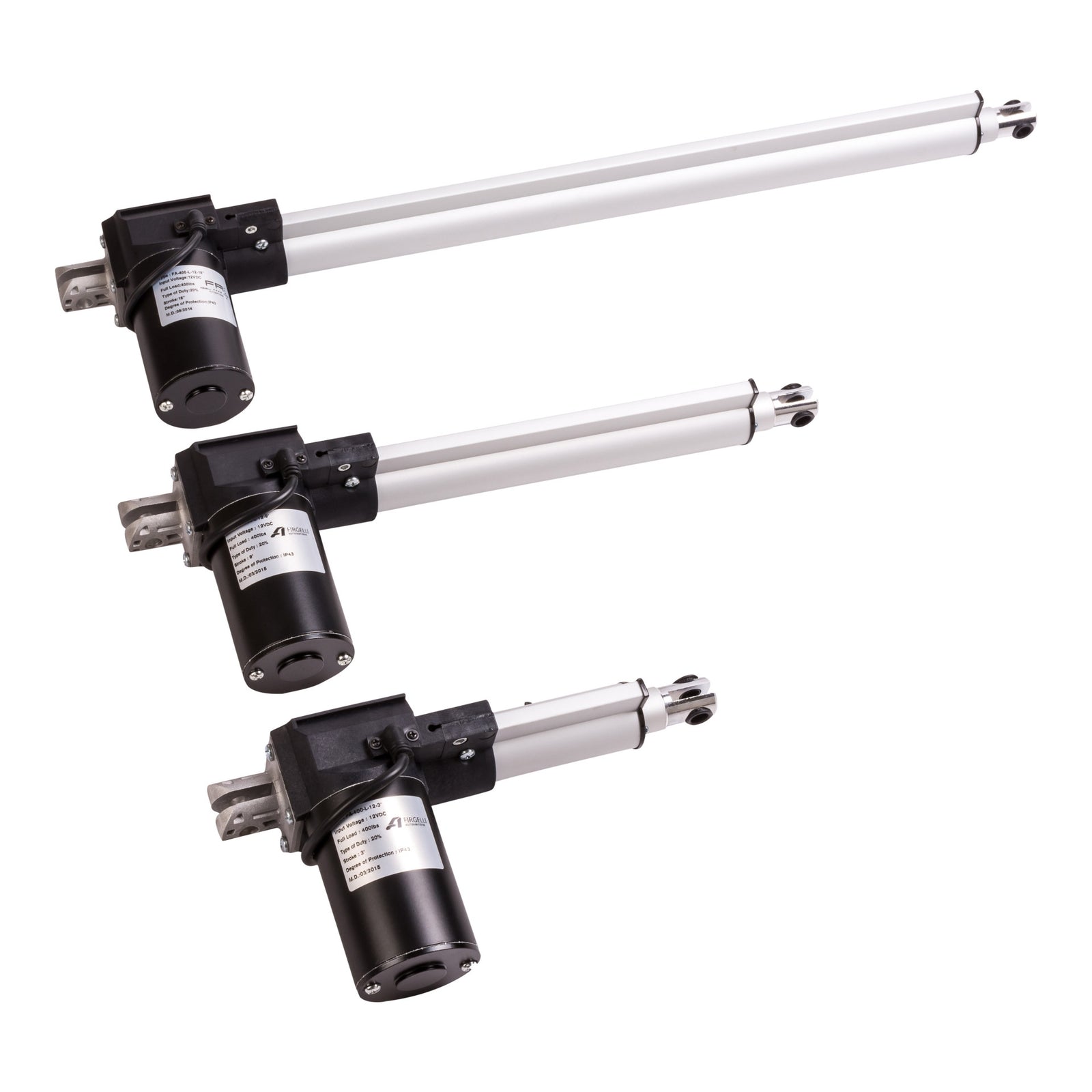 heavy duty linear actuators