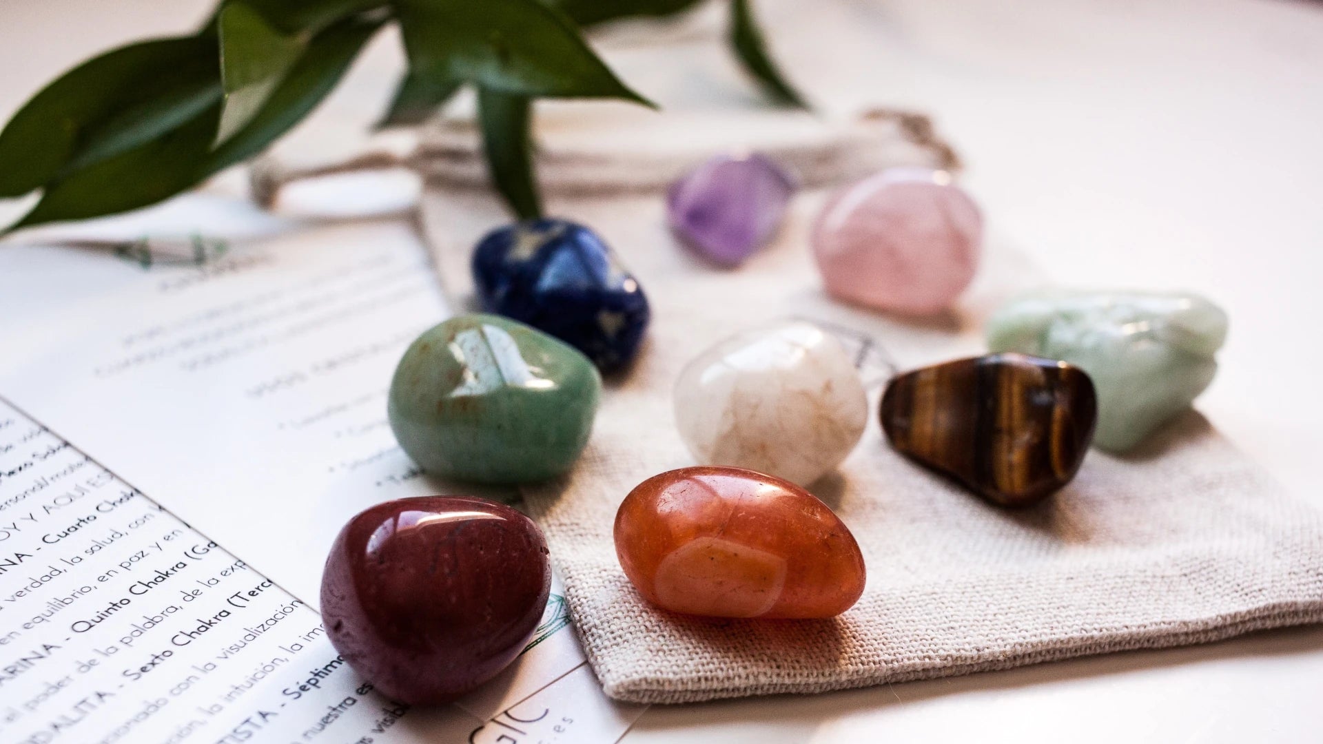 SASARA • Crystals for Beginners: Tumble Stones