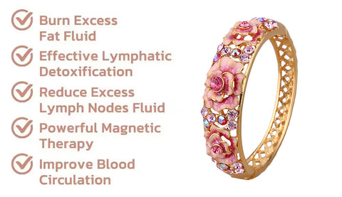 SKIN™ Colorful Rose Quartz Detox Bracelet