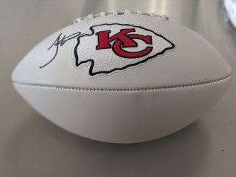 chiefs autographed football