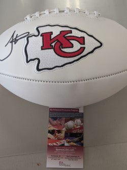 tyreek hill autographed football