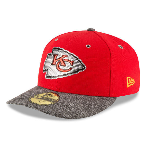 New Era San Francisco 49ers Heather Gray Crafted in the USA Low Profile  59FIFTY Fitted Hat