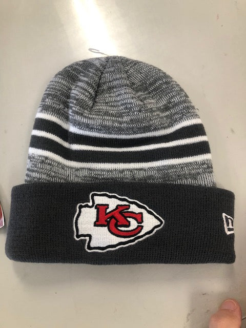 Kansas City Chiefs New Era Winter Hat Unisex Red/White Used LG/XL