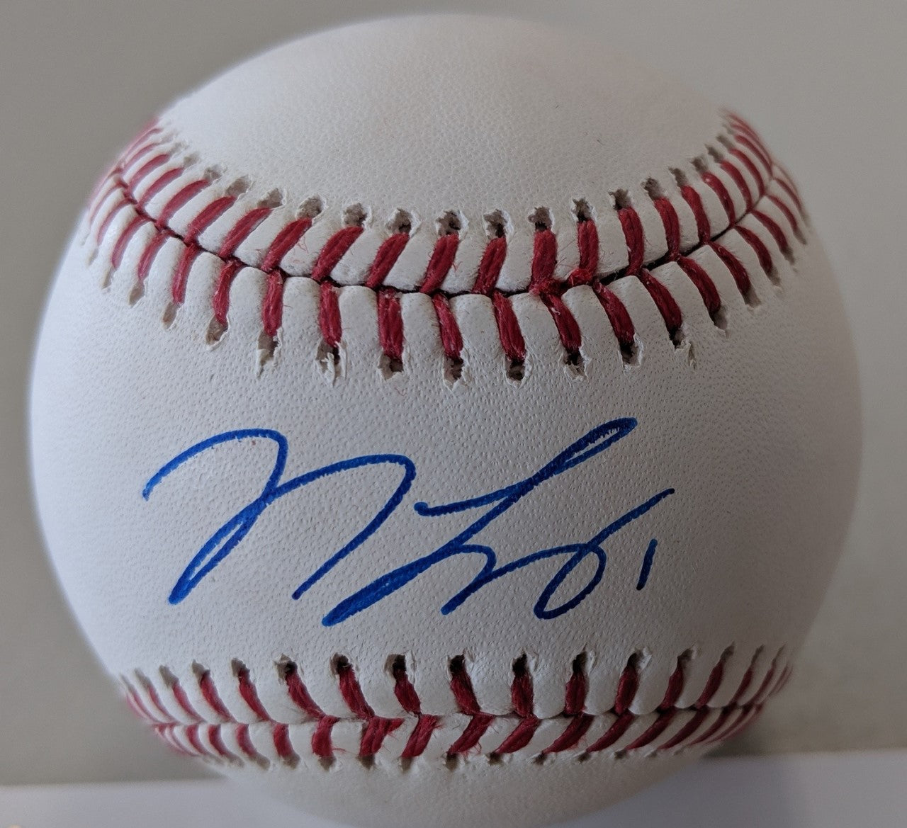 Nicky Lopez Autographed MLB Baseball 