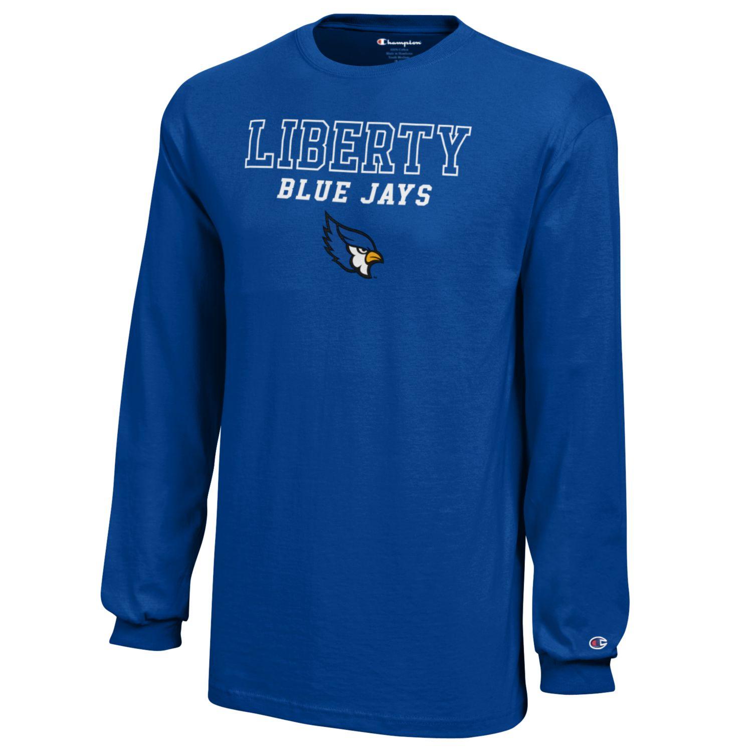 Liberty Jays Long Sleeve T-Shirt - Champion | MO Sports Apparel &