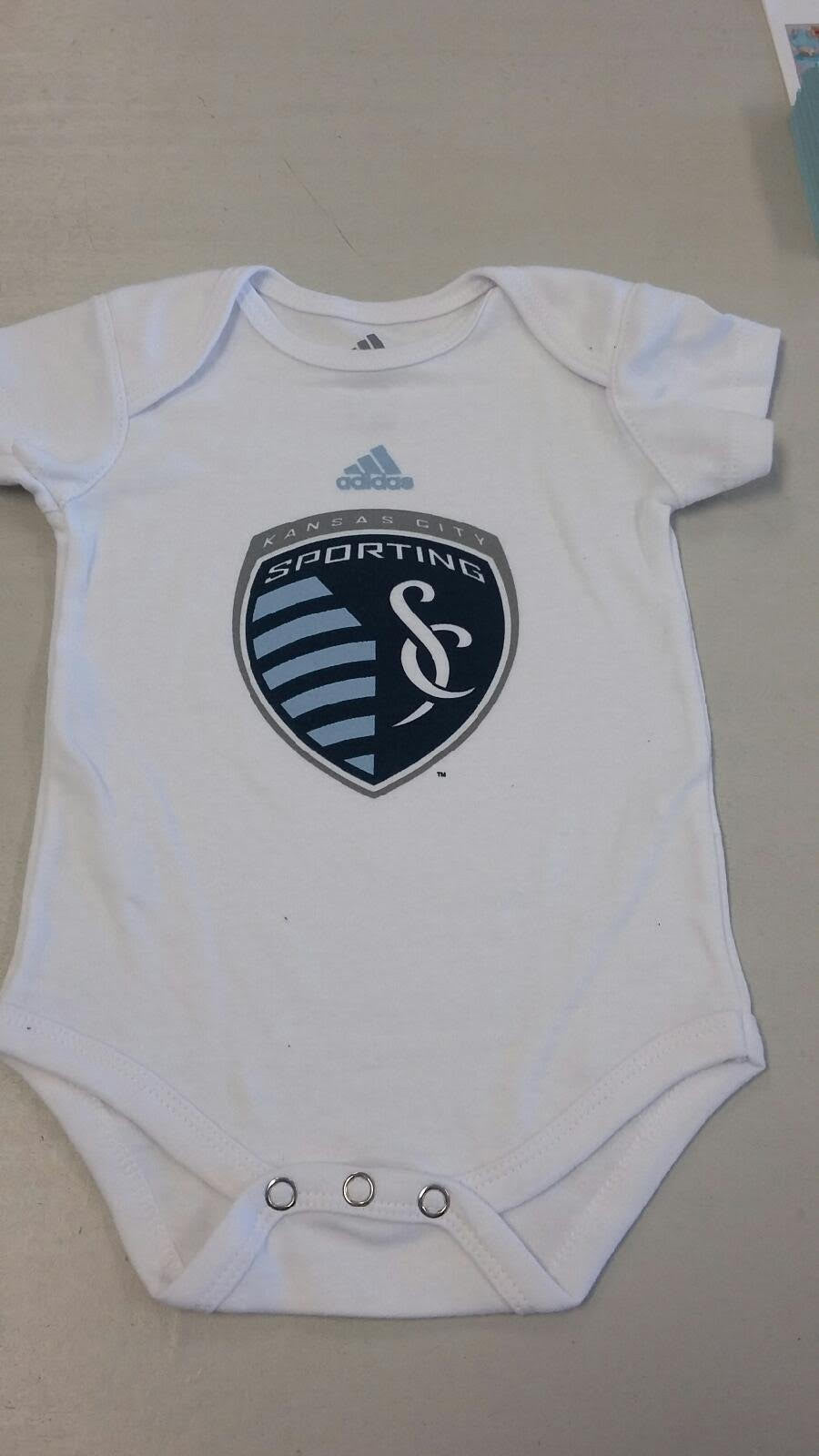 adidas baby onesie