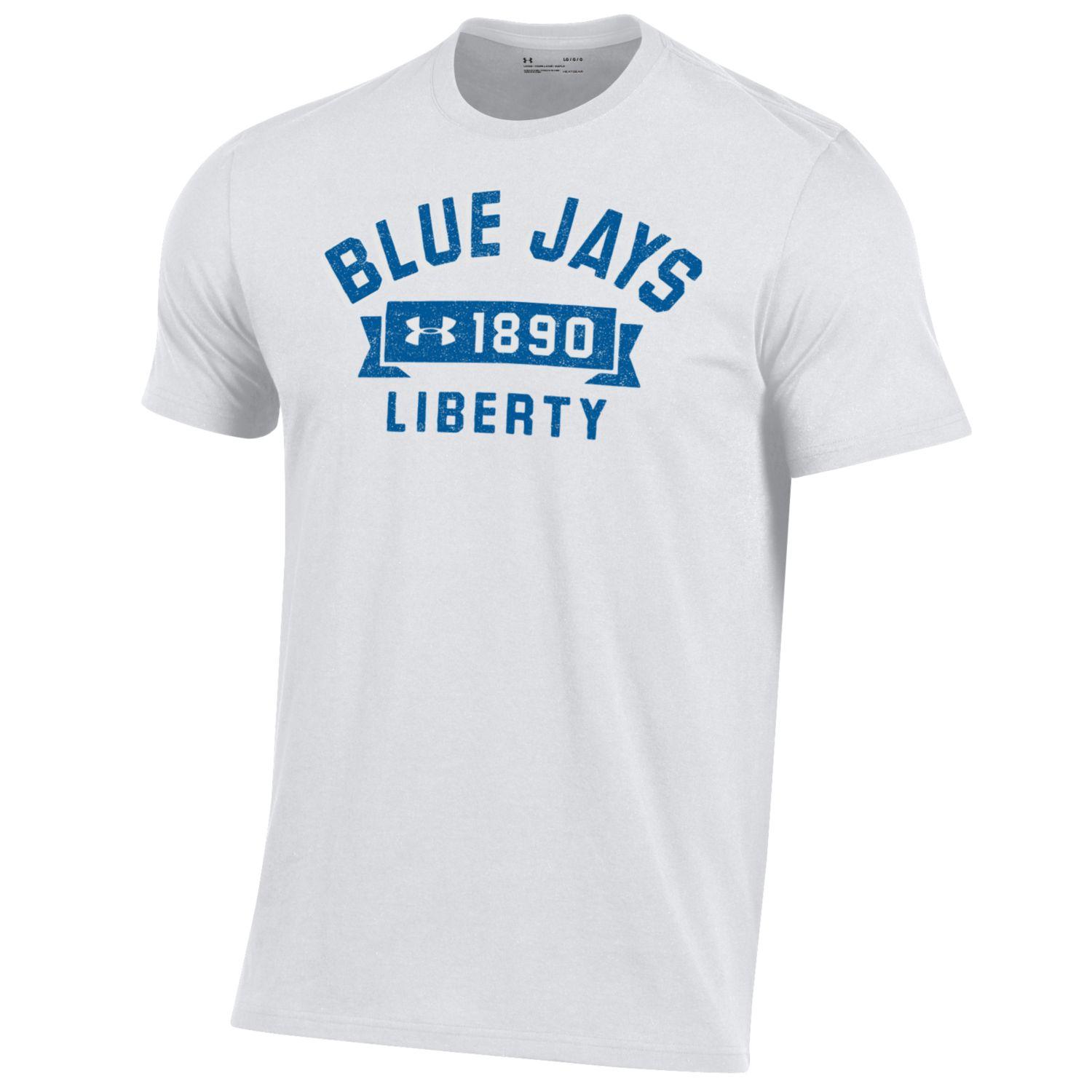 white blue jays shirt