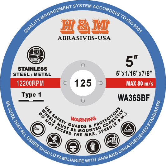 ST1447 = Unmounted Heatless Wheel White 7/8 x 3/16 (Pkg/10) - FDJ Tool