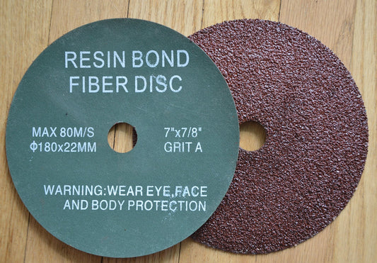 Disque ponçeuse fibre METAL DMF Ø 125 grain 180