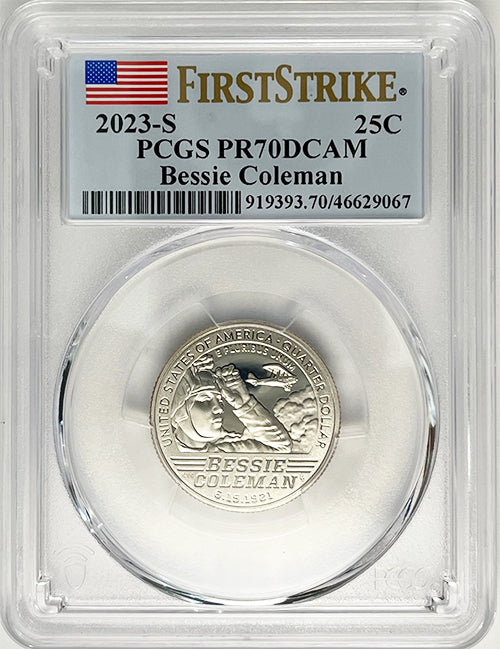 2023 Women Making History 5pc Set - Bessie Coleman Quarter #6