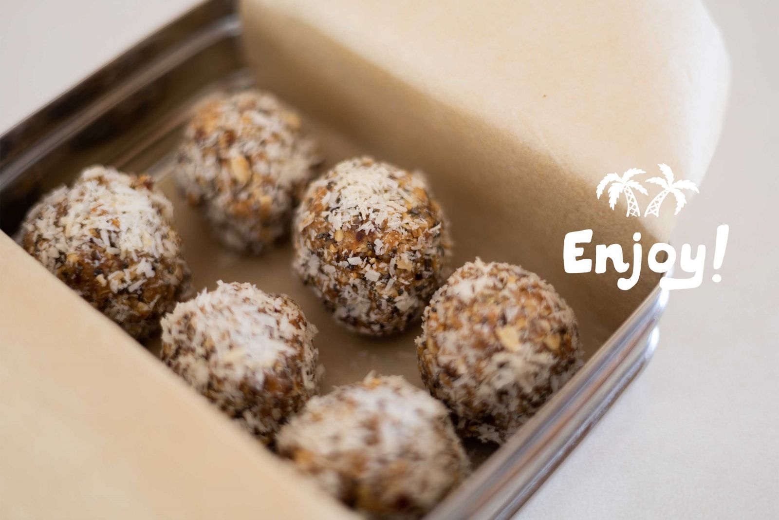 ROXY Peanut Butter Coconut Energy Balls