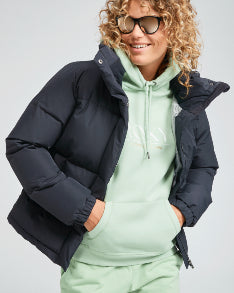 puffer jacket outfit