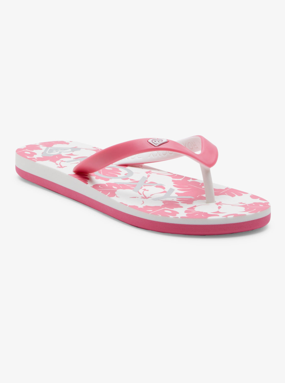 Girls 4-16 Tahiti Flip-Flops - Lt Navy/Pink