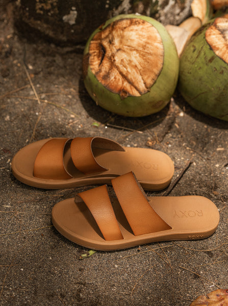 Liza Flip-Flops - Tan/Brown