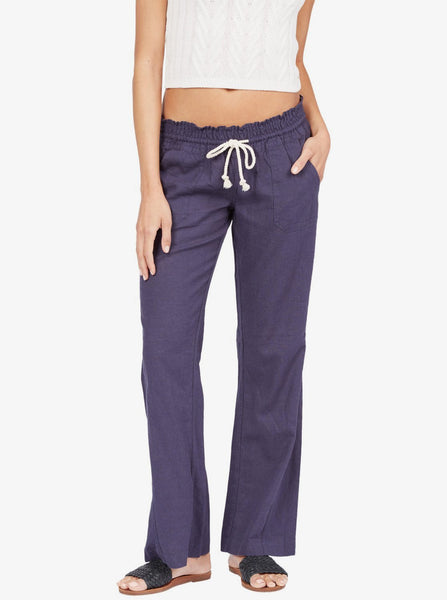 Roxy Ladies' Oceanside Flared Linen Pants 2019 — Ski Pro AZ