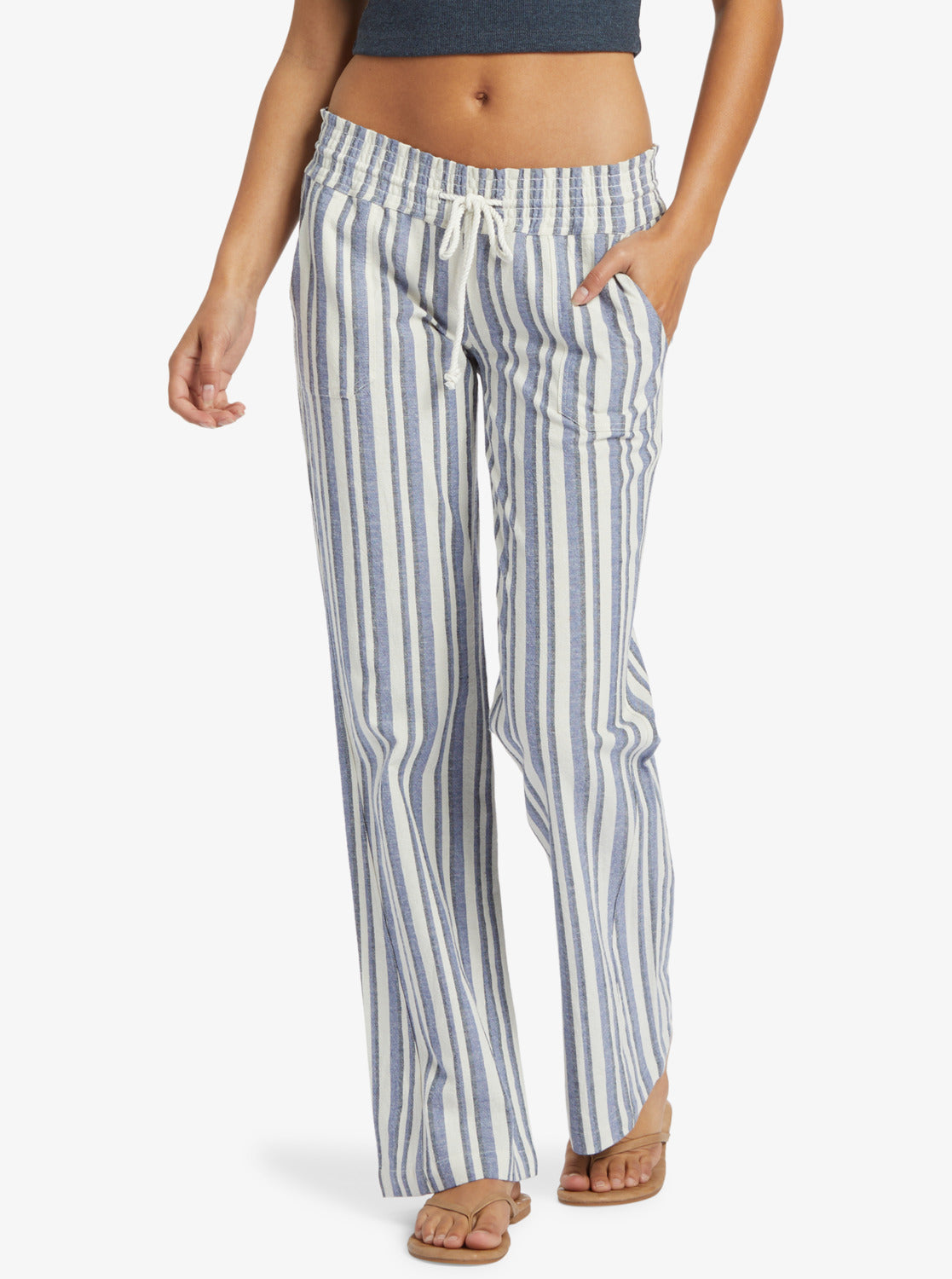 Oceanside Flared Pants - Stone –