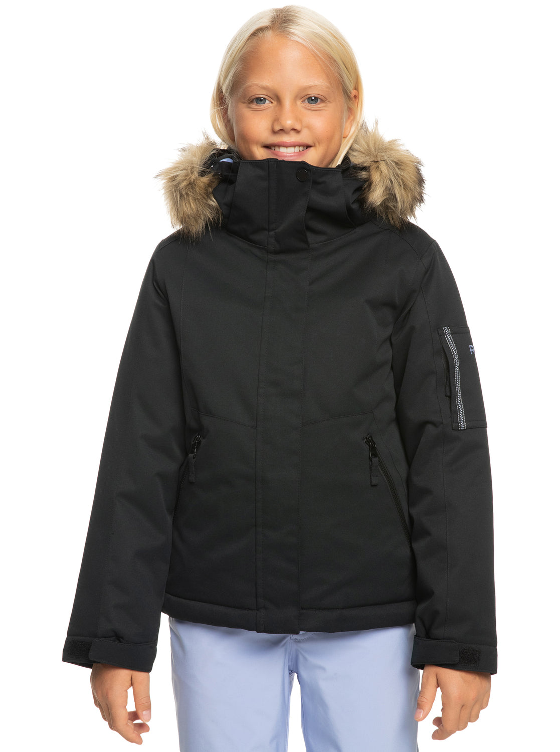 Girls 4-16 Meade Technical Snow Jacket - True Black