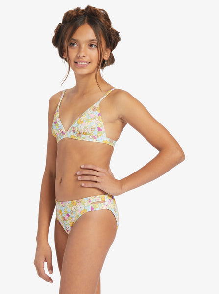 Teen Girls Vacation Memories - Two Piece Crop Top Bikini Set For Girls 7-16  by ROXY