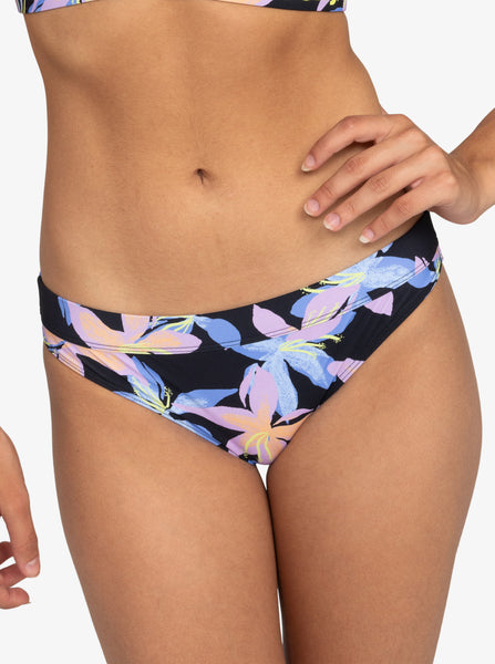 Roxy Swimwear & Beachwear  Active SD Classic Bikini Bottom Anthracite -  Womens ⋆ Drzubedatumbi