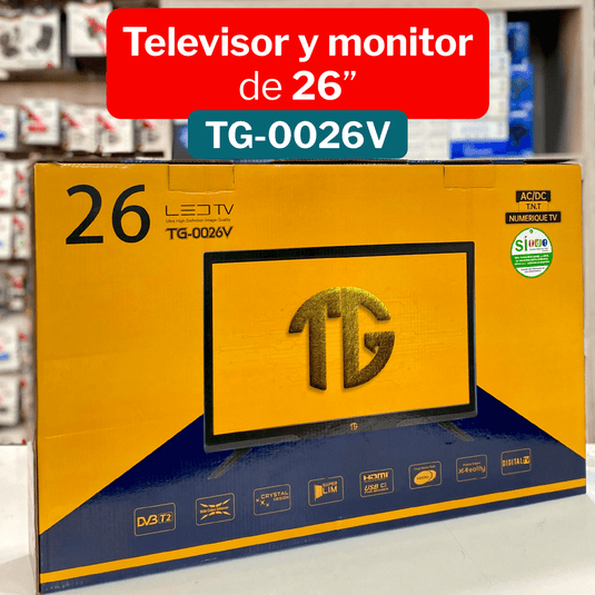 TV Tigers de 22 LED CON TDT GT-0022V - MerkadoTecno Todo en