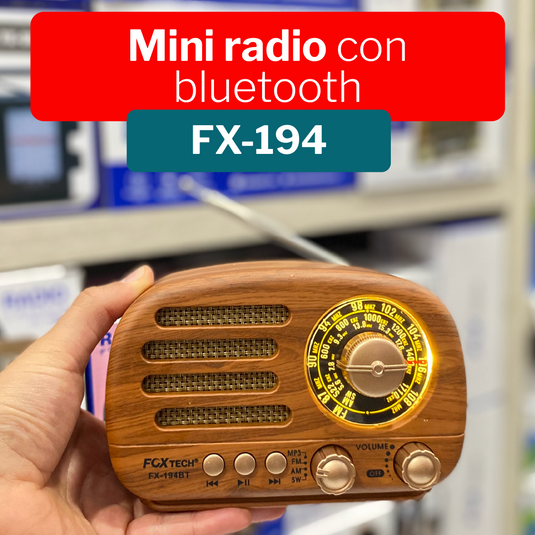 Radio Parlante USB + Lampara + Cargador Inalambrico G BT-3401