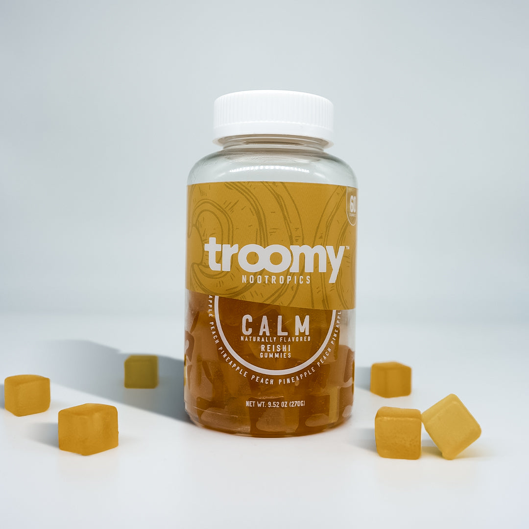 Calm: Reishi Mushroom Gummies (60-Count) - Troomy product image