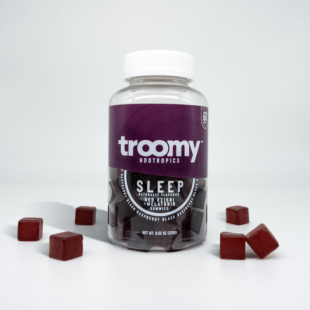 Sleep: Reishi + Melatonin Gummies (60-Count) - Troomy product image