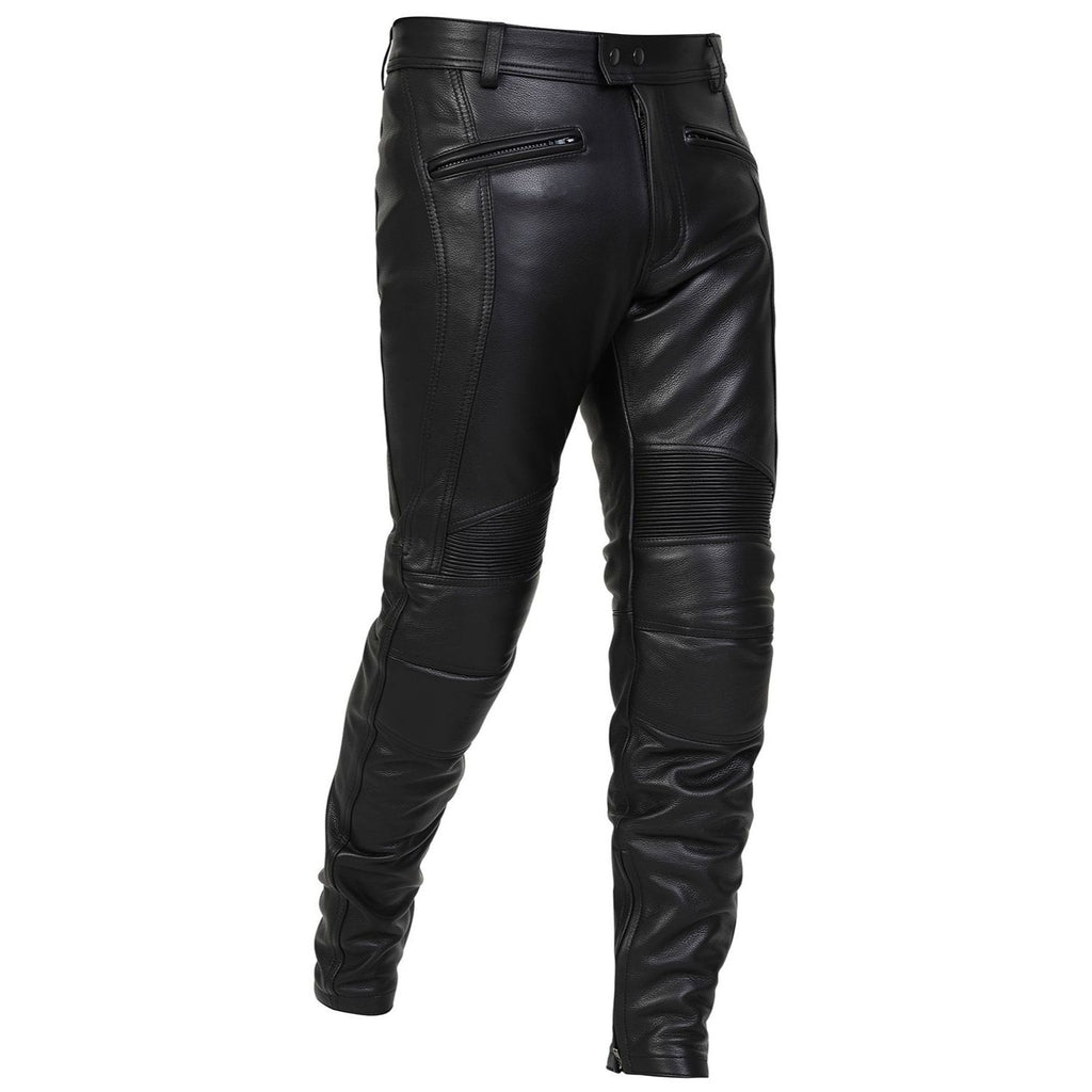 Aragon Leather Biker Trousers by Skintan Leather – Badboy Jewellery